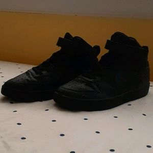 Black Nike high tops
